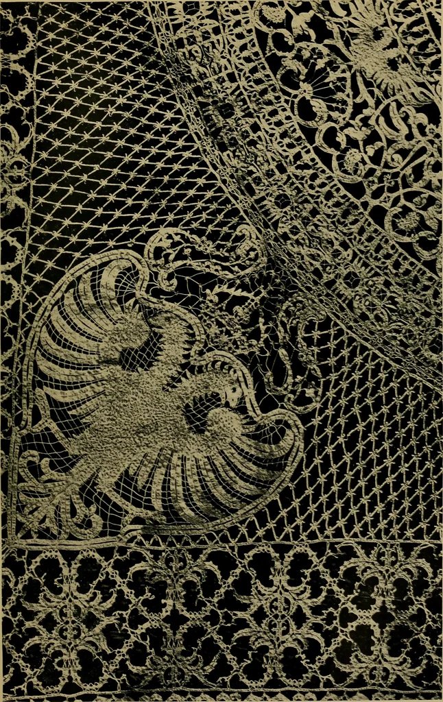 An illustration from History of lace, 1902, leaf 190