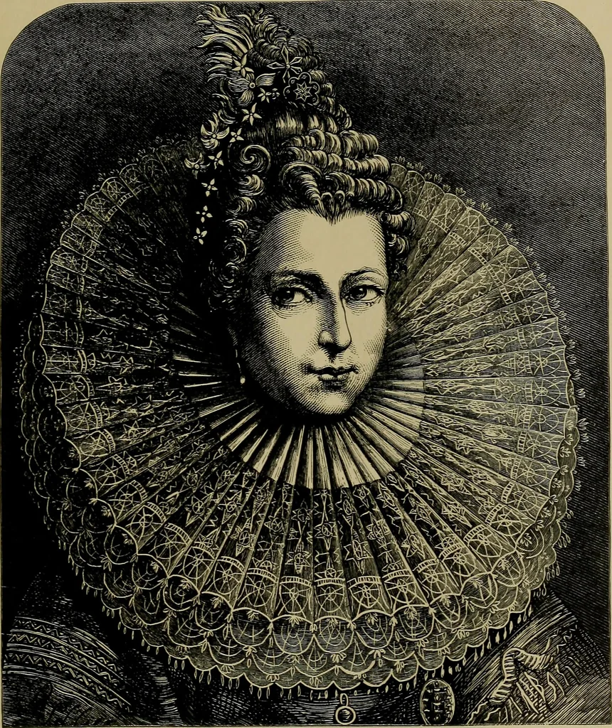 An illustration from History of lace, 1902, leaf 194