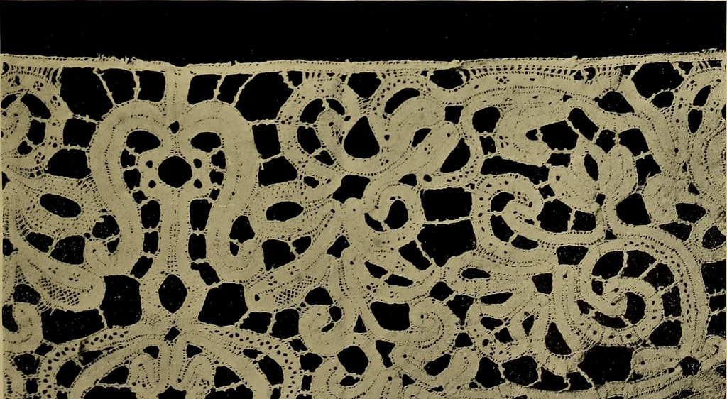 An illustration from History of lace, 1902, leaf 202