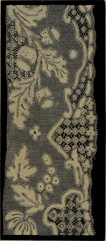 An illustration from History of lace, 1902, leaf 216