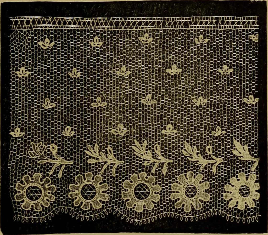 An illustration from History of lace, 1902, leaf 226