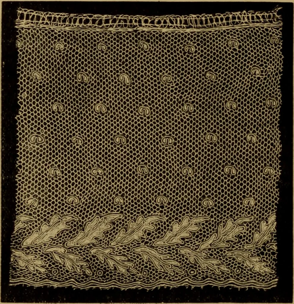 An illustration from History of lace, 1902, leaf 227
