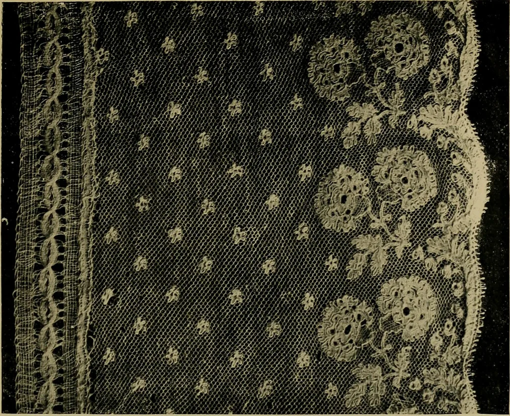 An illustration from History of lace, 1902, leaf 228
