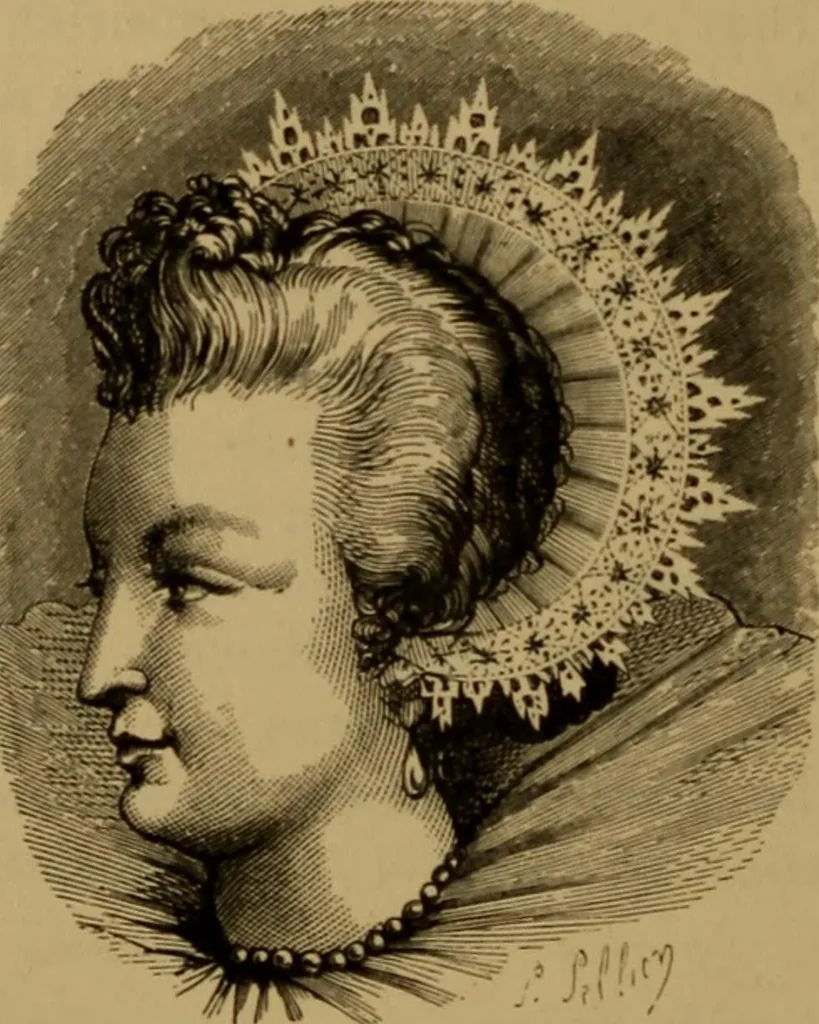 An illustration from History of lace, 1902, leaf 231