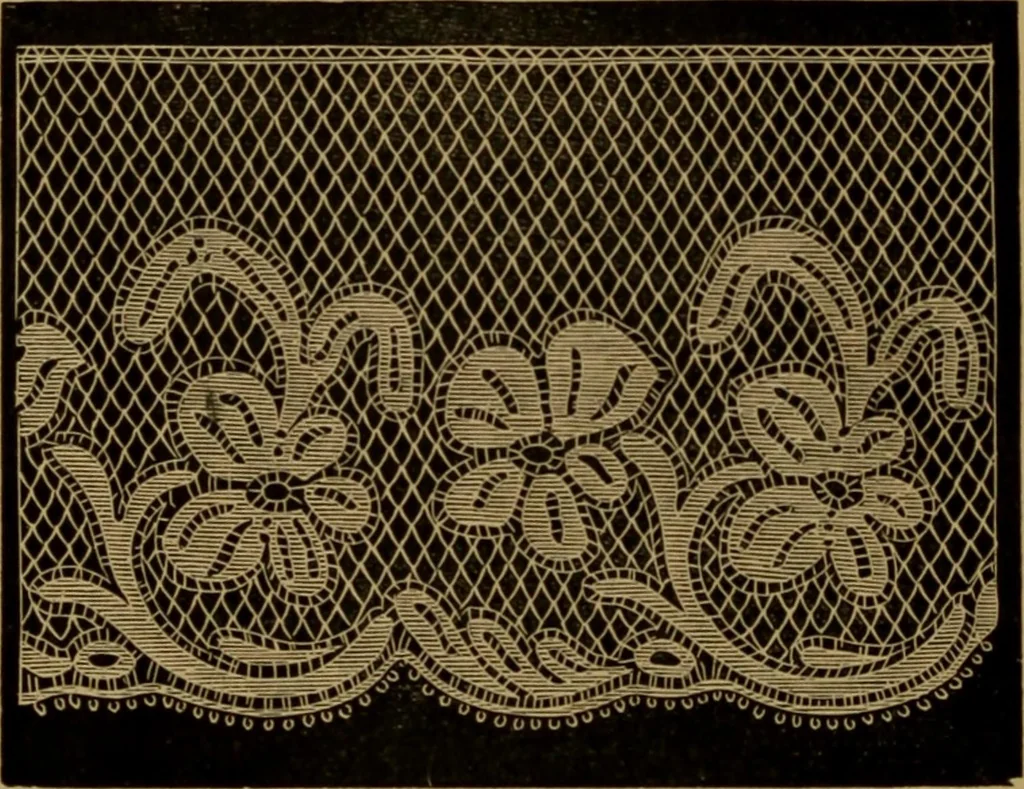 An illustration from History of lace, 1902, leaf 235