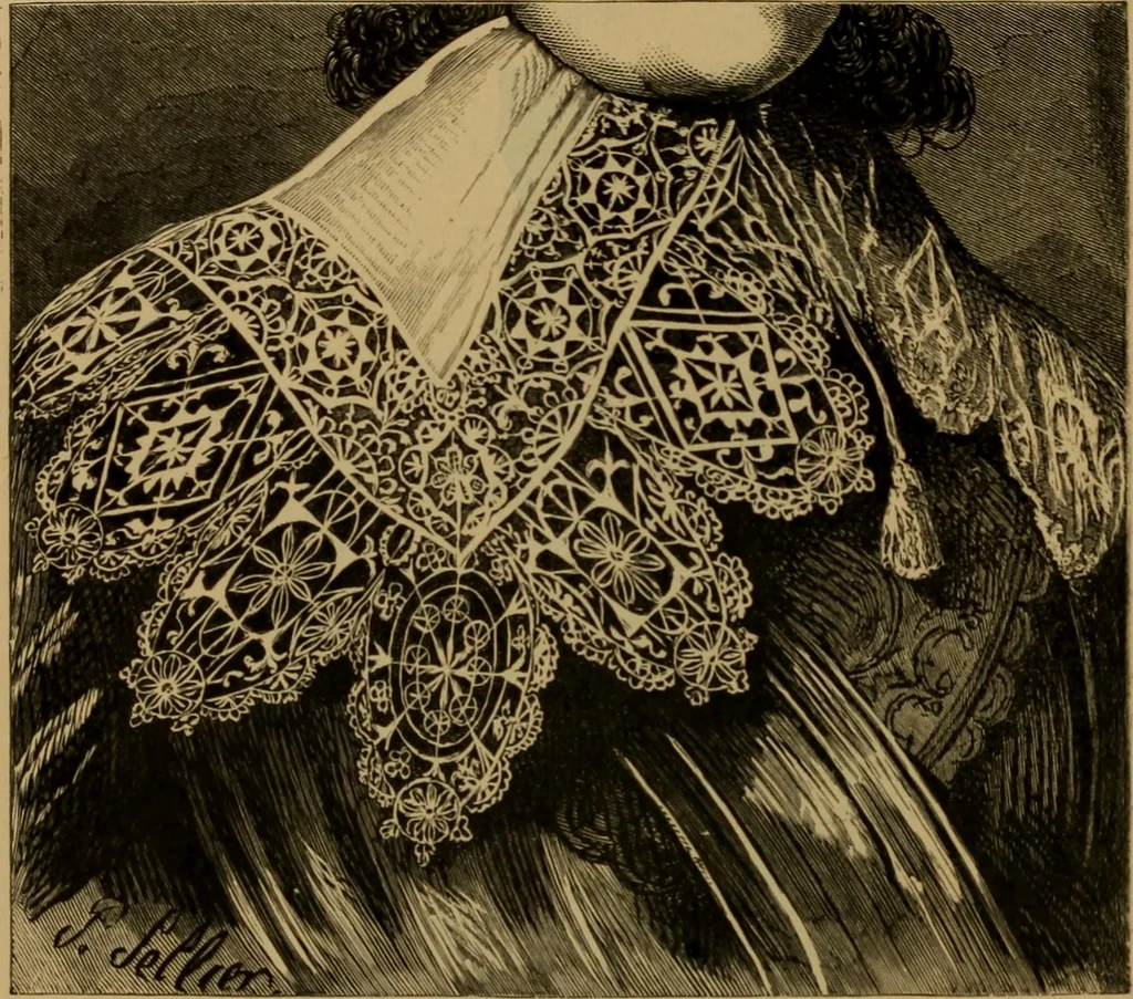 An illustration from History of lace, 1902, leaf 259