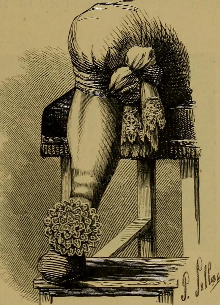 An illustration from History of lace, 1902, leaf 260