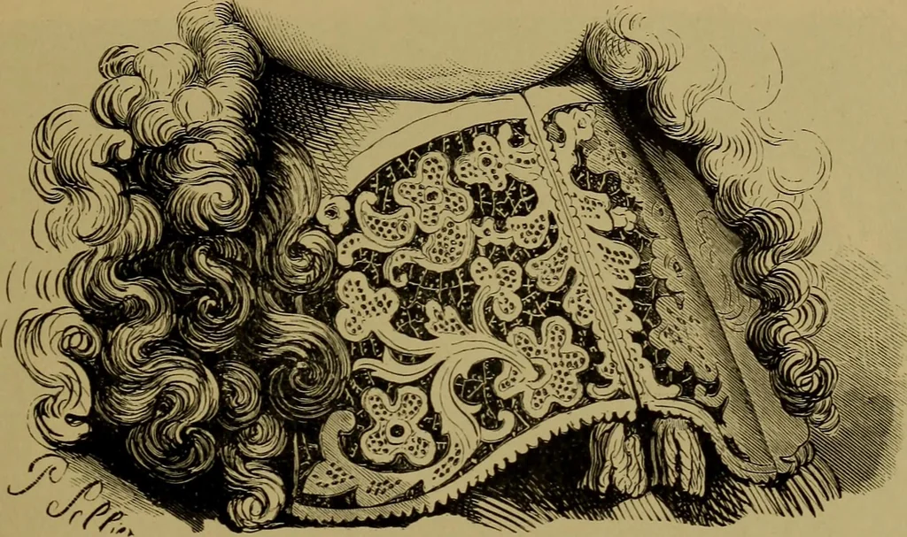 An illustration from History of lace, 1902, leaf 284