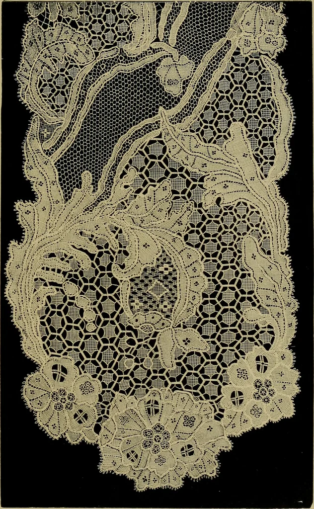 An illustration from History of lace, 1902, leaf 326