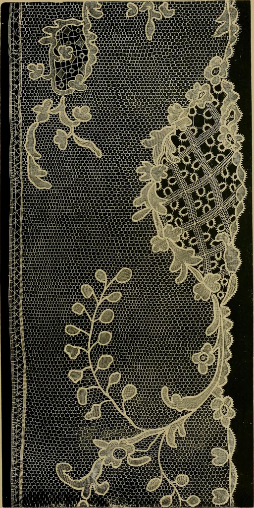 An illustration from History of lace, 1902, leaf 334
