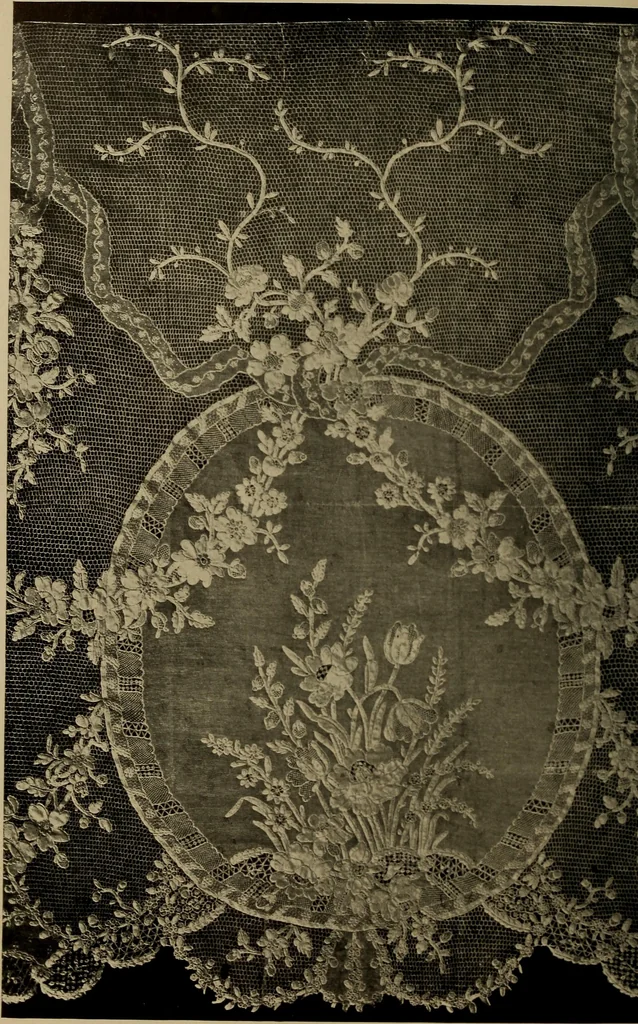 An illustration from History of lace, 1902, leaf 339