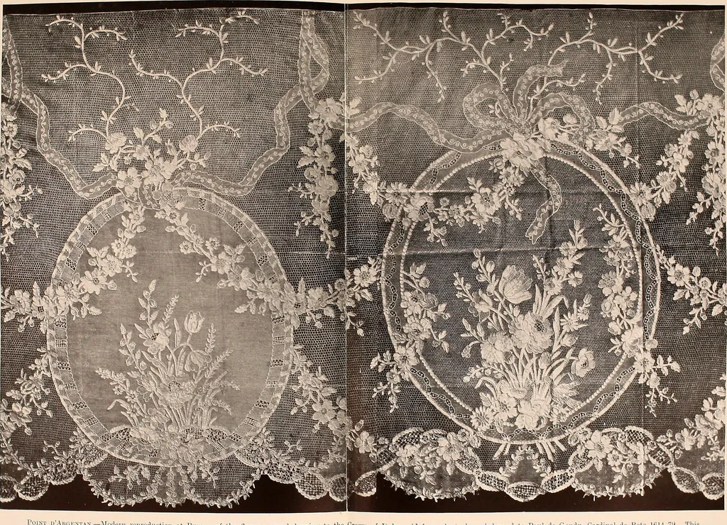 An illustration from History of lace, 1902, leaf 342
