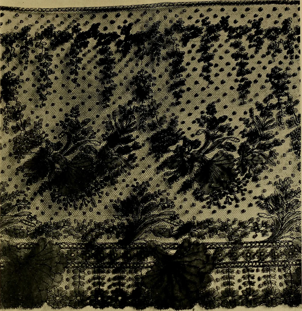 An illustration from History of lace, 1902, leaf 370