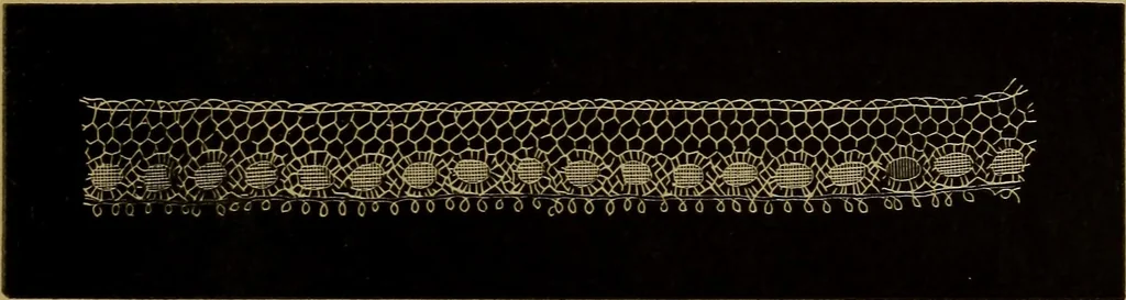 An illustration from History of lace, 1902, leaf 372