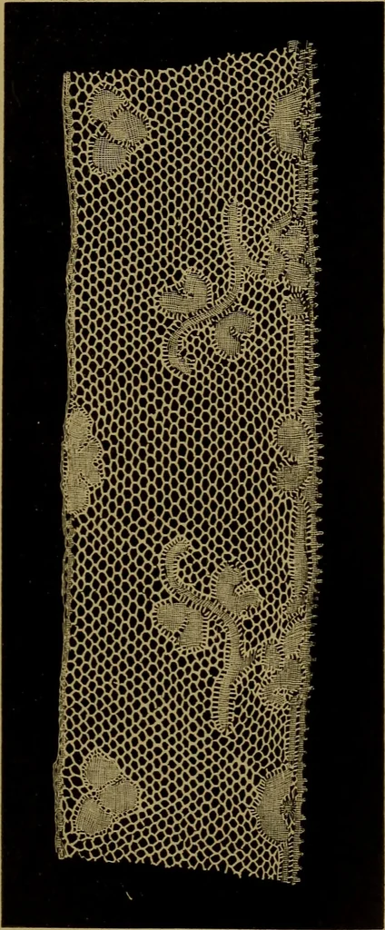 An illustration from History of lace, 1902, leaf 374