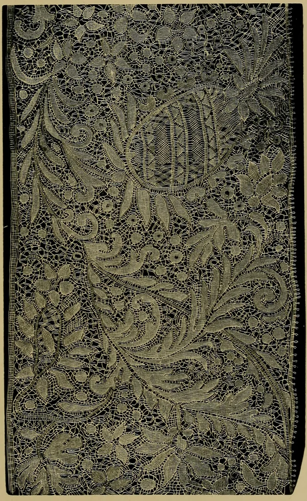 An illustration from History of lace, 1902, leaf 388