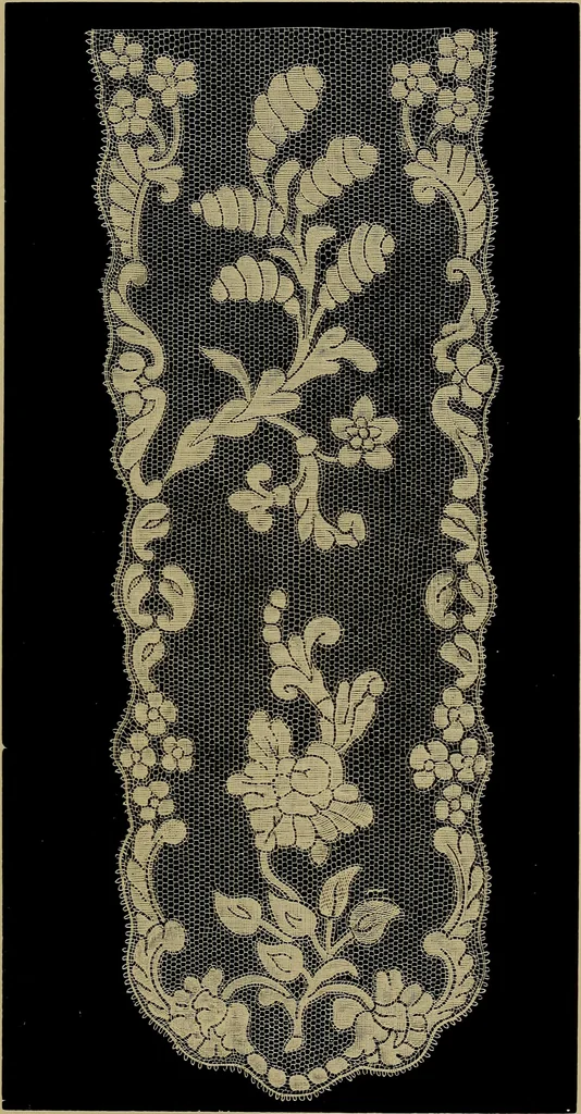 An illustration from History of lace, 1902, leaf 396