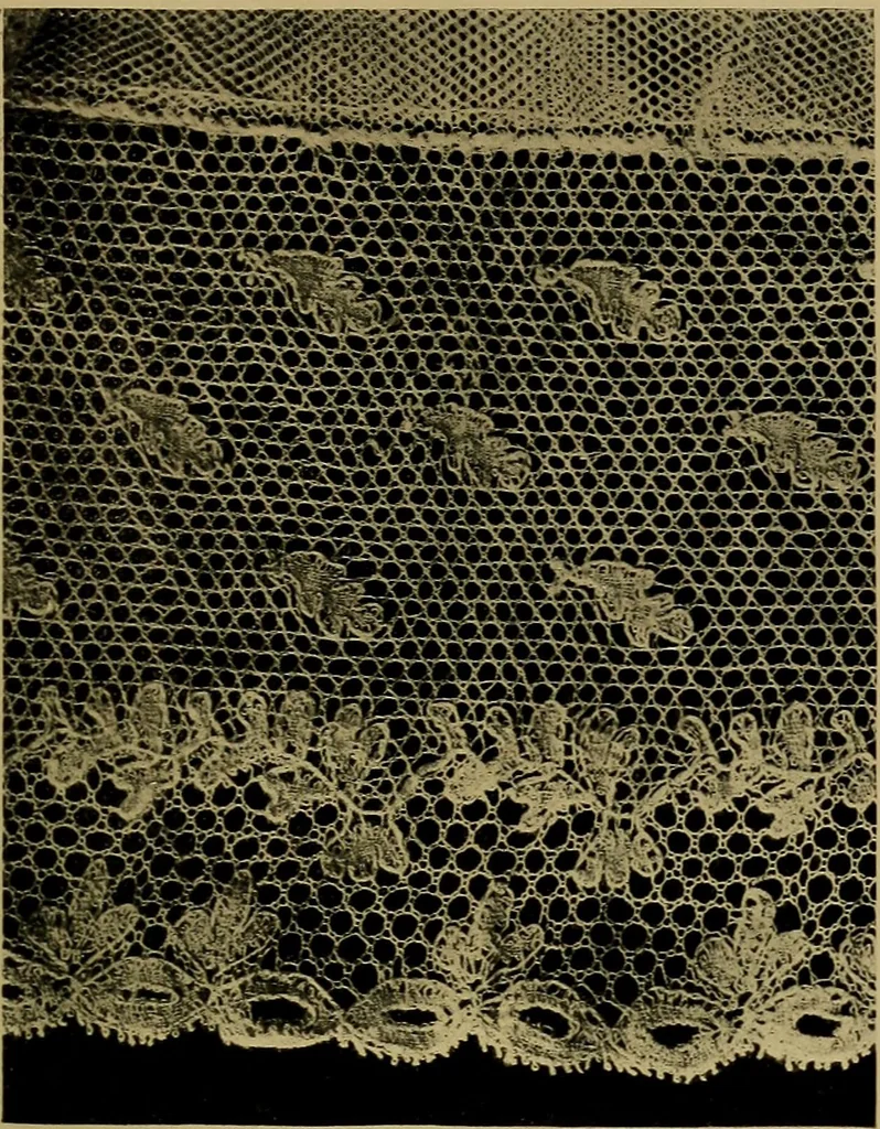 An illustration from History of lace, 1902, leaf 410