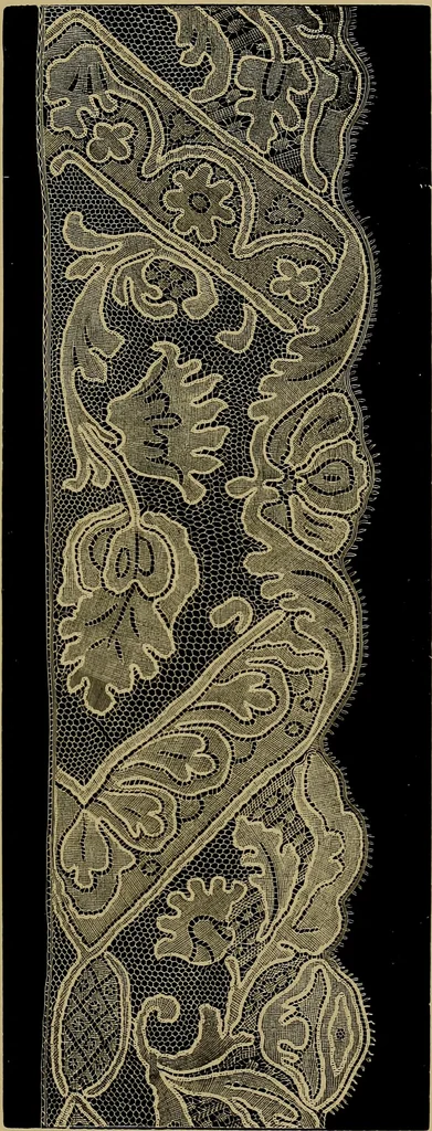 An illustration from History of lace, 1902, leaf 422