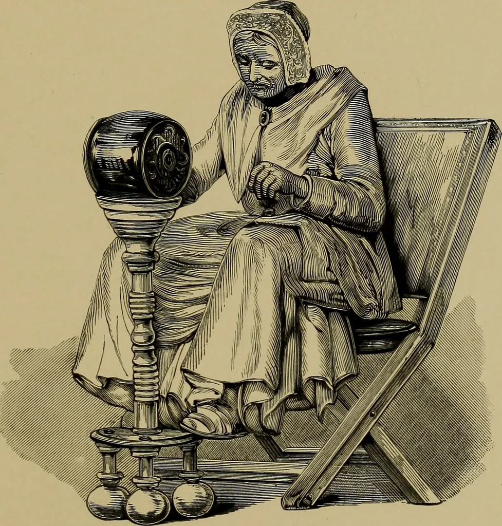 An illustration from History of lace, 1902, leaf 434