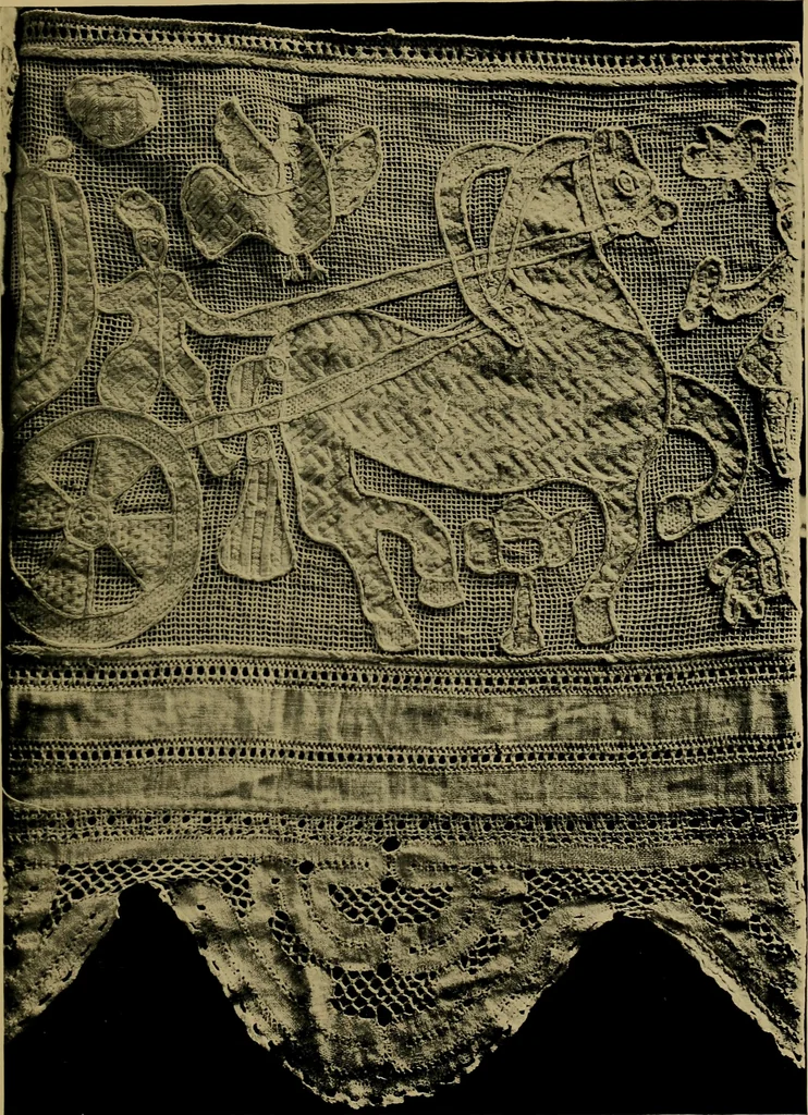 An illustration from History of lace, 1902, leaf 462