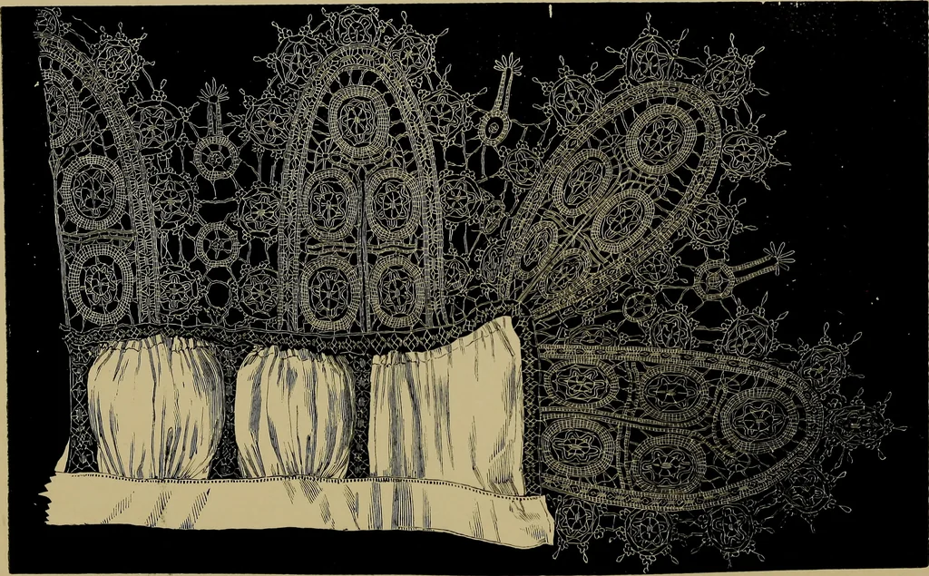 An illustration from History of lace, 1902, leaf 466