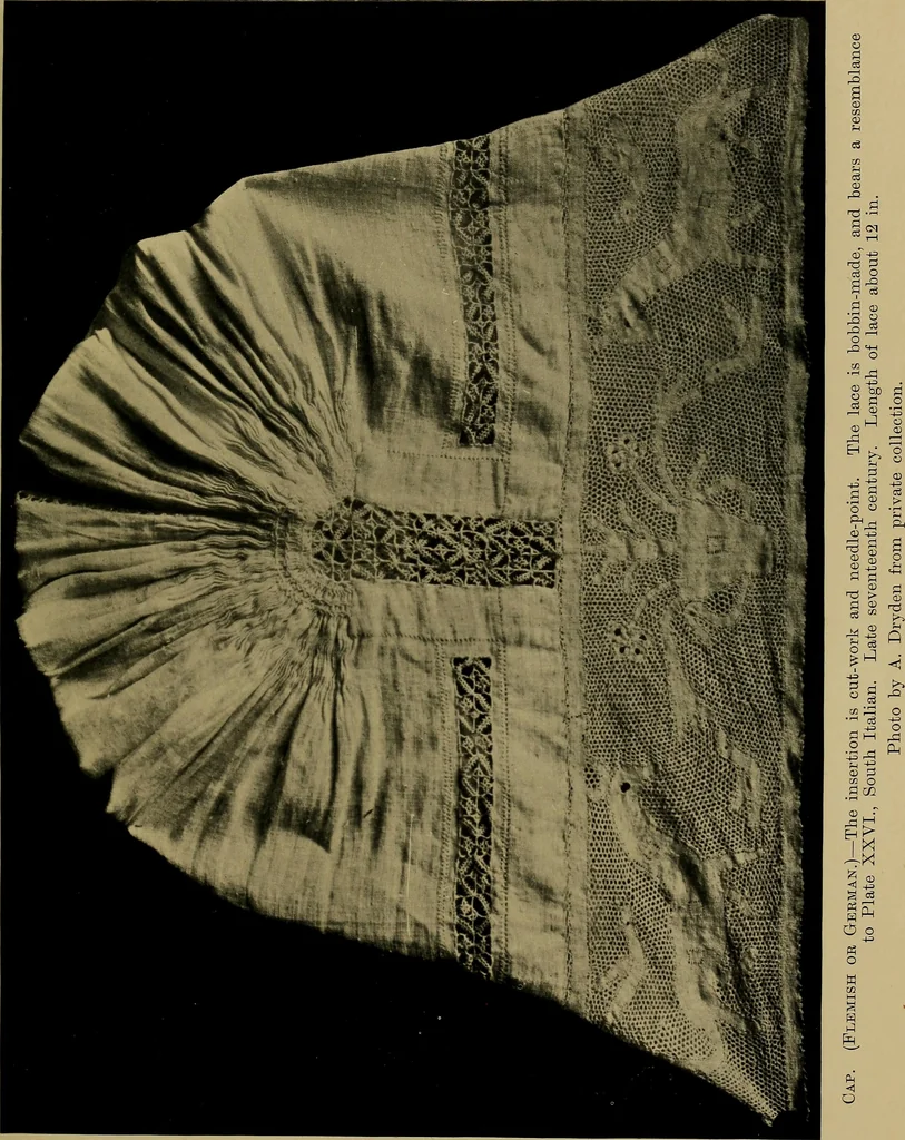 An illustration from History of lace, 1902, leaf 476