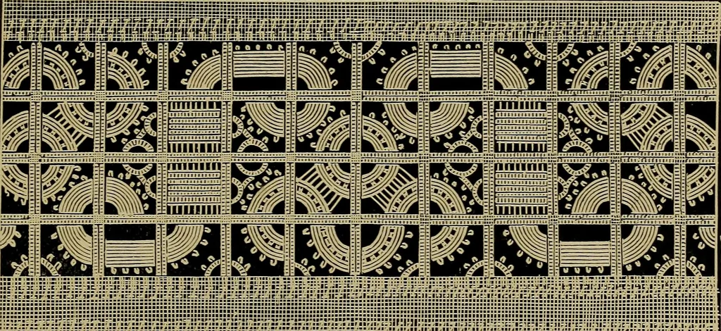 An illustration from History of lace, 1902, leaf 50