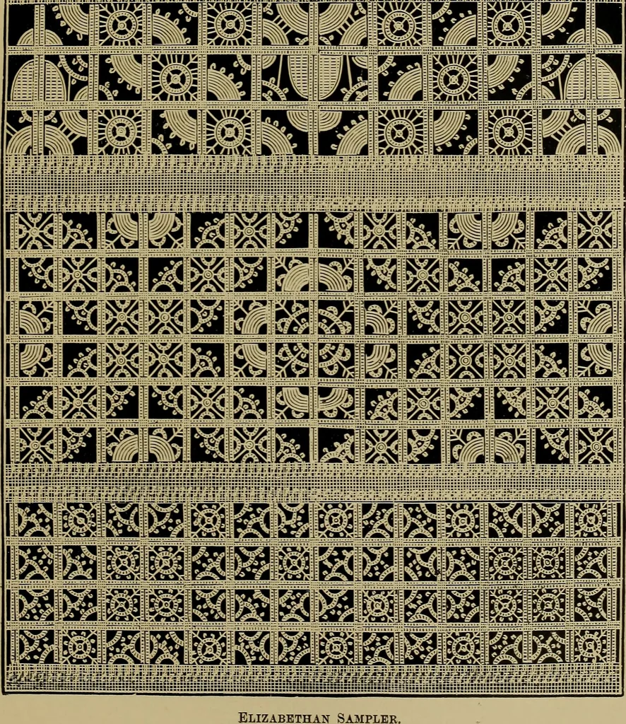 An illustration from History of lace, 1902, leaf 50