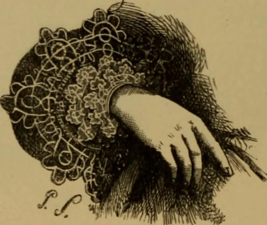 An illustration from History of lace, 1902, leaf 527