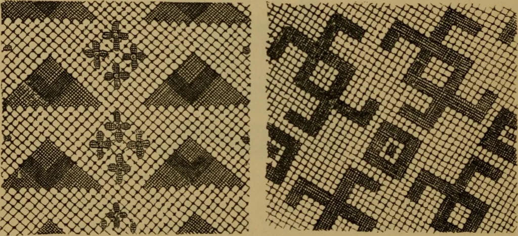 An illustration from History of lace, 1902, leaf 53