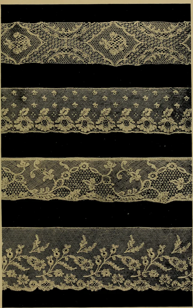 An illustration from History of lace, 1902, leaf 582
