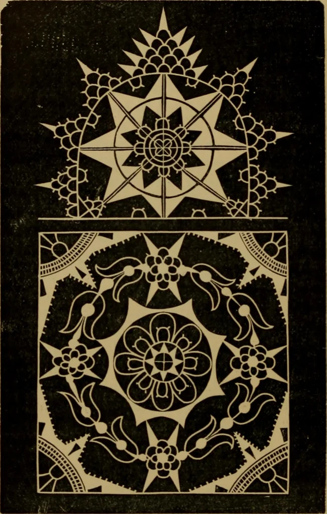 An illustration from History of lace, 1902, leaf 59