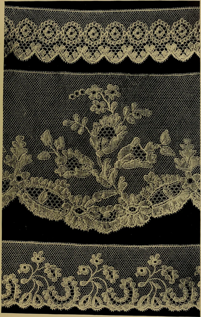 An illustration from History of lace, 1902, leaf 594