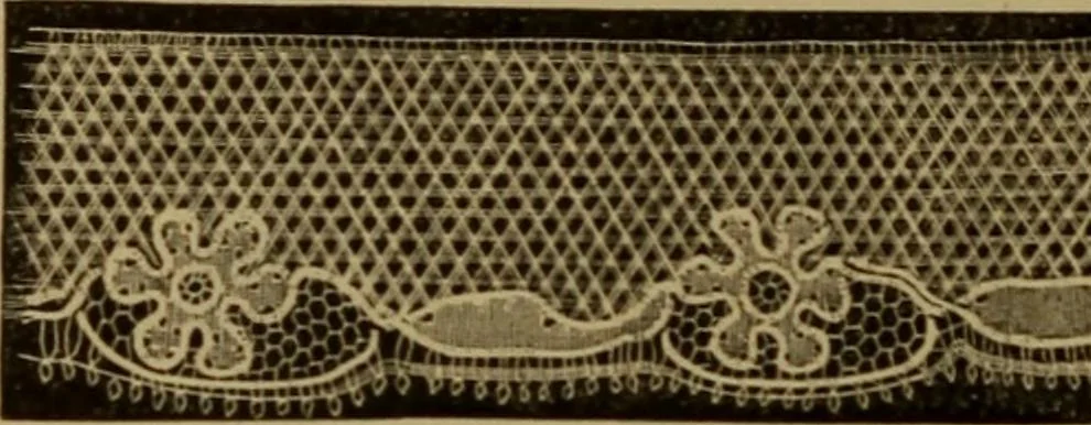 An illustration from History of lace, 1902, leaf 599
