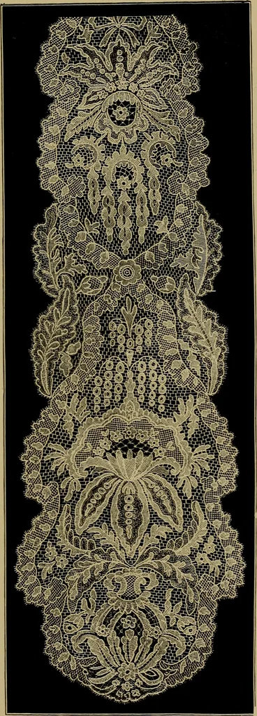 An illustration from History of lace, 1902, leaf 634
