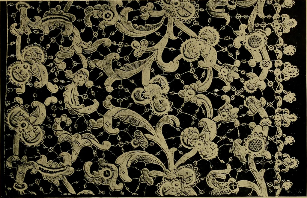An illustration from History of lace, 1902, leaf 64
