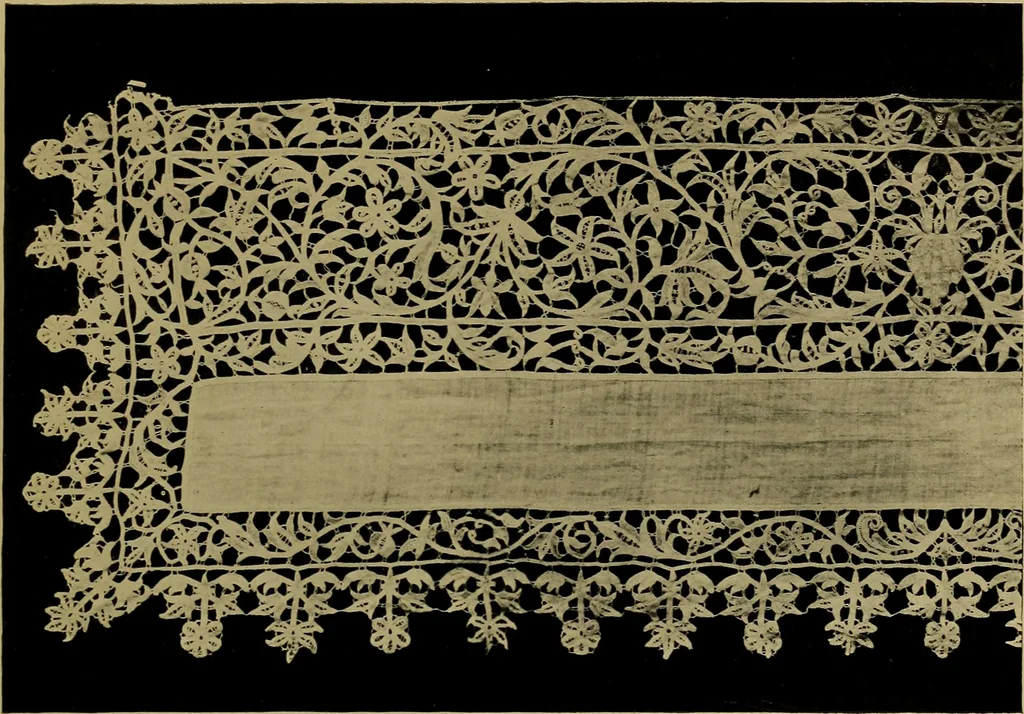 An illustration from History of lace, 1902, leaf 70