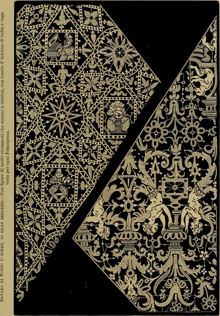 An illustration from History of lace, 1902, leaf 734
