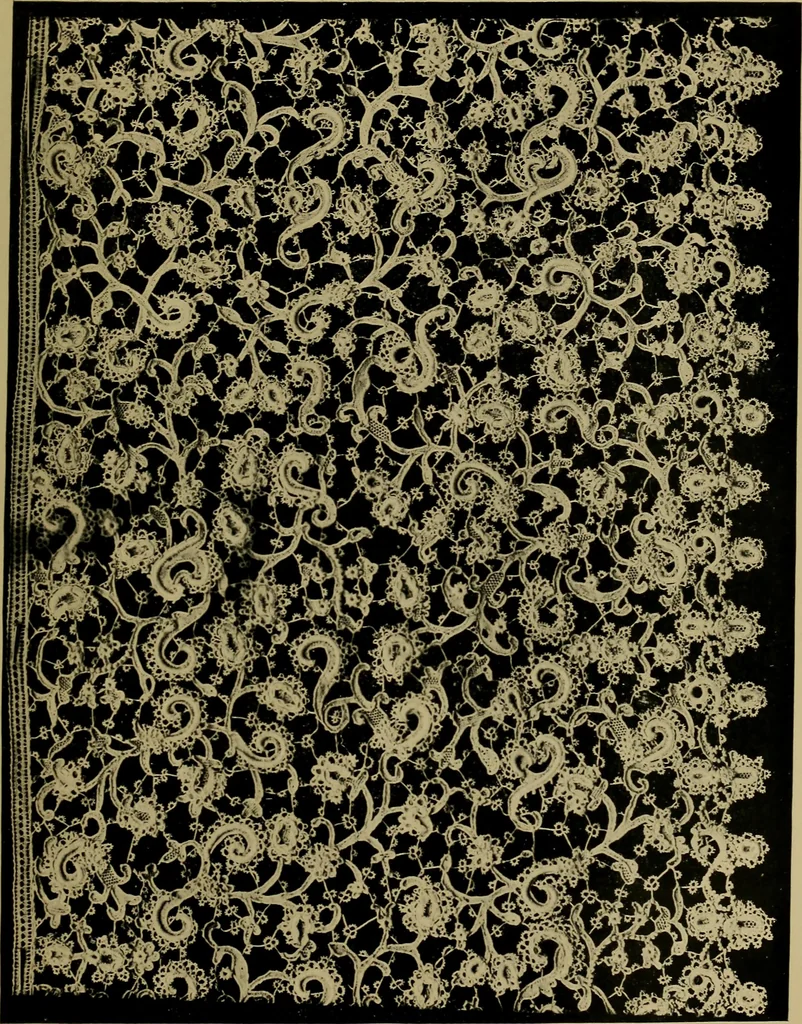 An illustration from History of lace, 1902, leaf 80