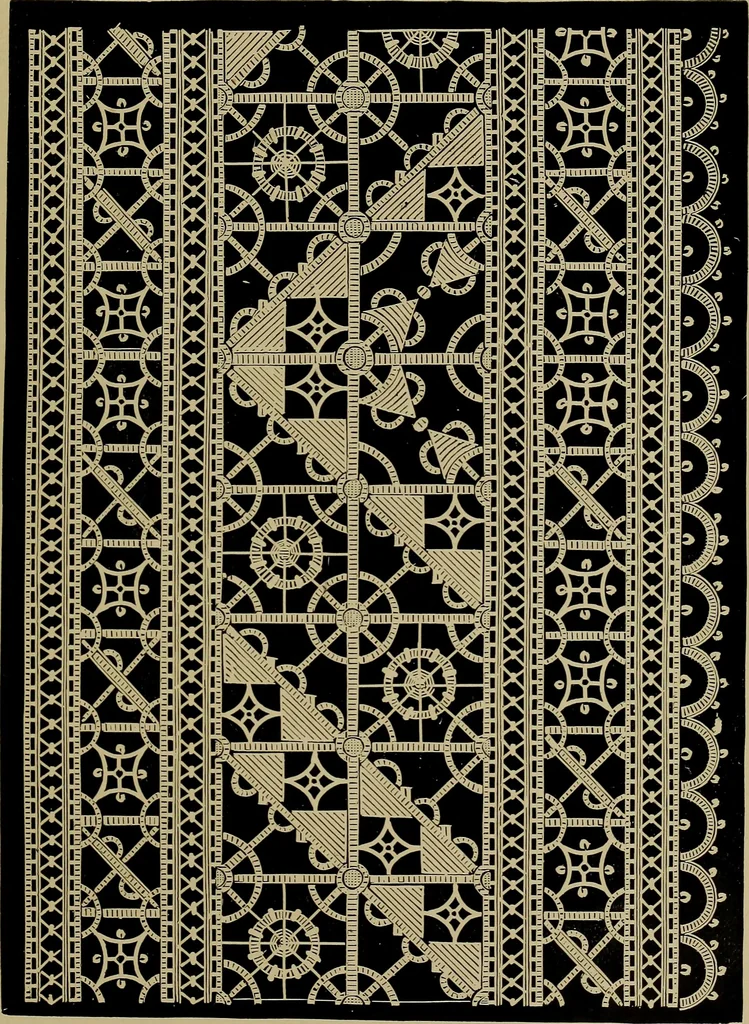 An illustration from History of lace, 1902, leaf 92