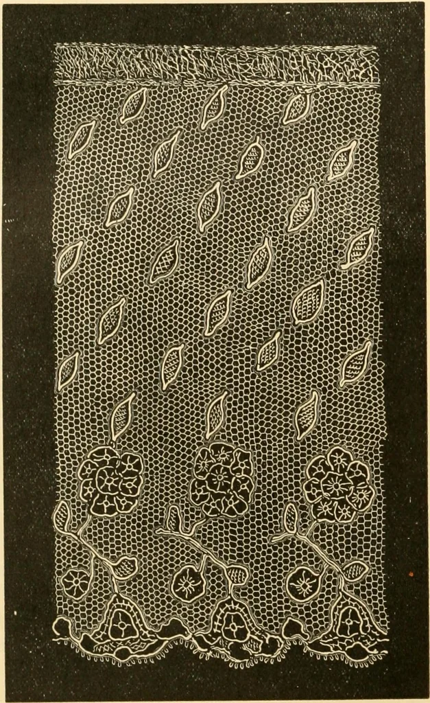 An illustration from History of lace, 1902, leaf 111