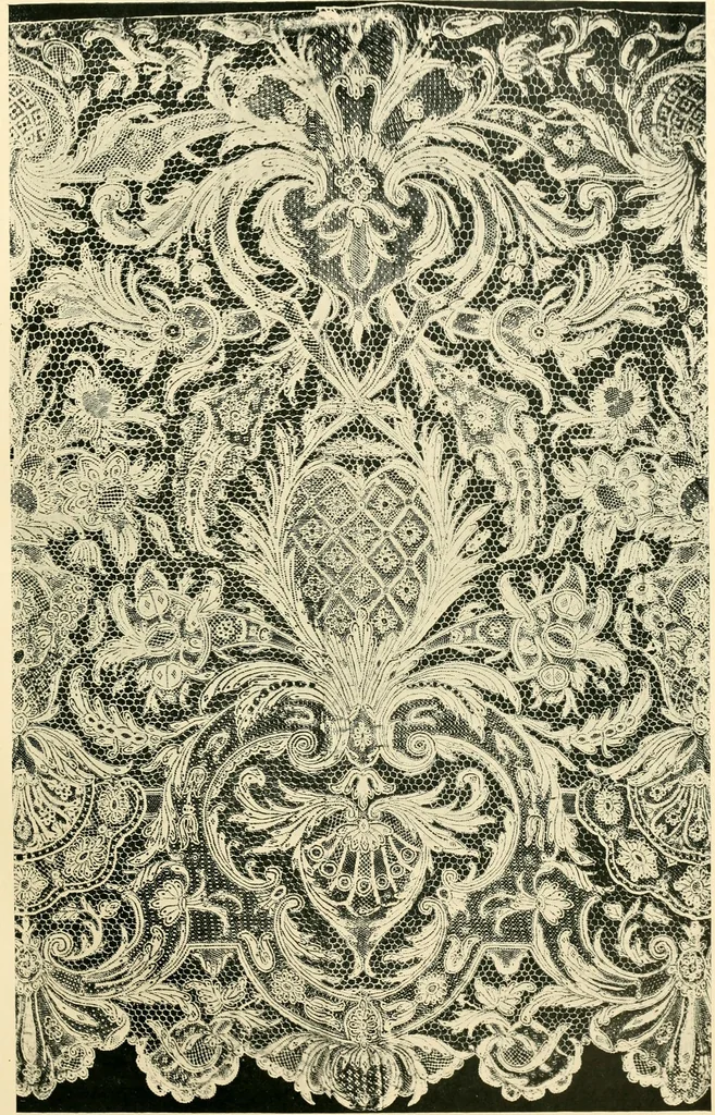 An illustration from History of lace, 1902, leaf 116