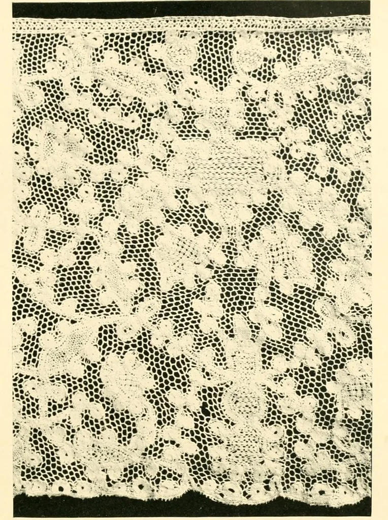An illustration from History of lace, 1902, leaf 140