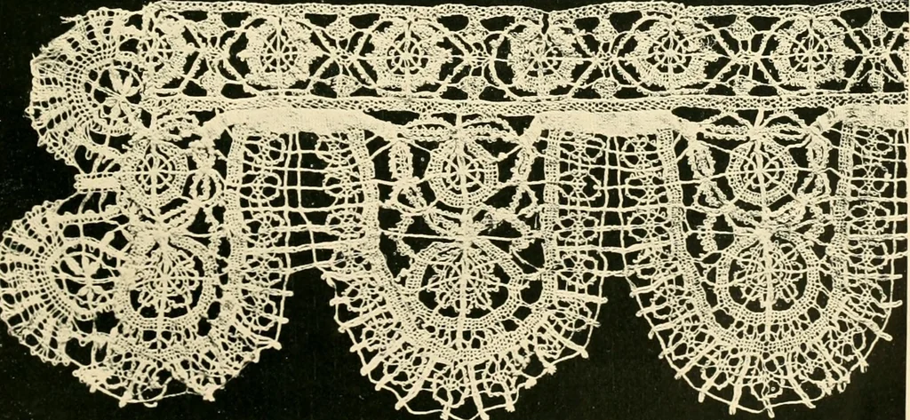 An illustration from History of lace, 1902, leaf 140