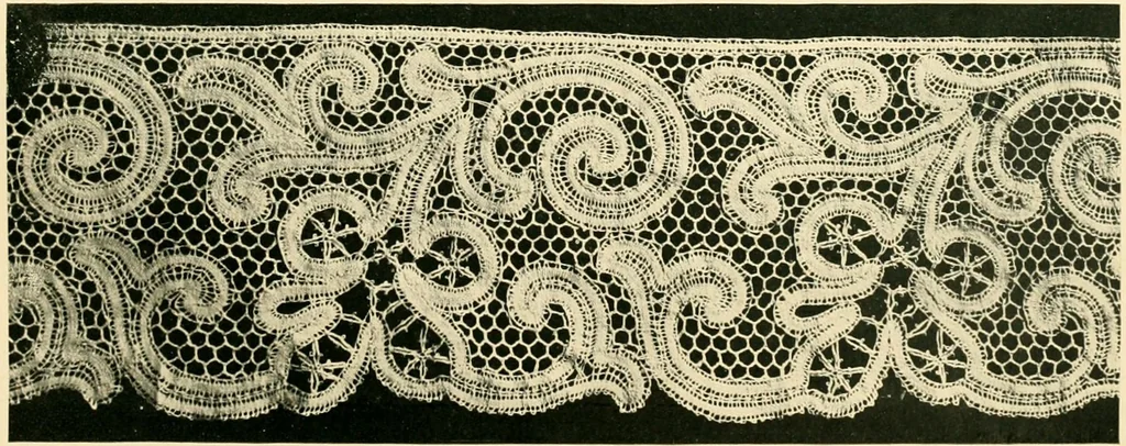 An illustration from History of lace, 1902, leaf 146