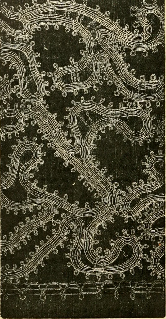 An illustration from History of lace, 1902, leaf 151