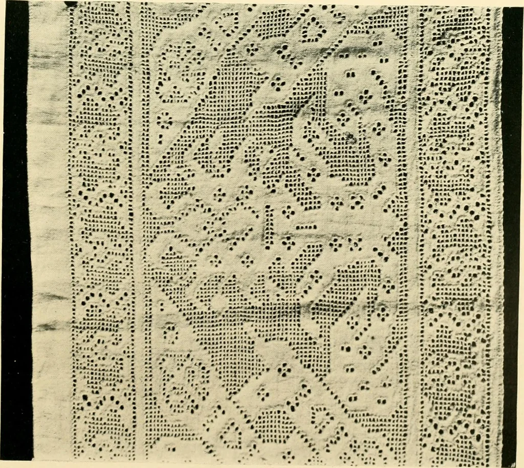 An illustration from History of lace, 1902, leaf 152