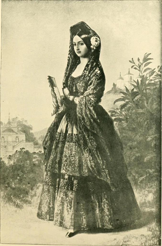 An illustration from History of lace, 1902, leaf 174