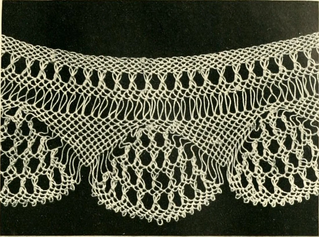 An illustration from History of lace, 1902, leaf 180